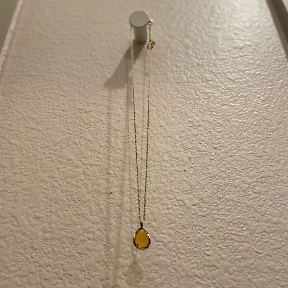 Necklace - Topez (Kendra Scott) Teardrop “Birthstone” Collection